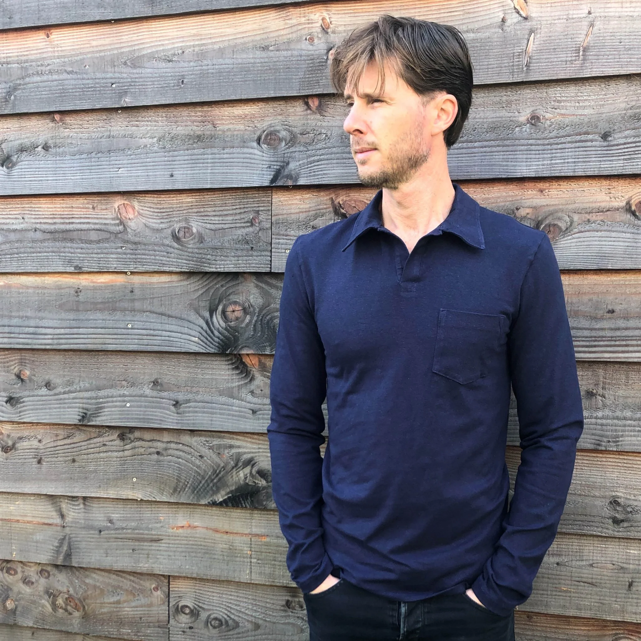 Polo T-Shirt Mens Paper Pattern - Wardrobe by Me - Image 6