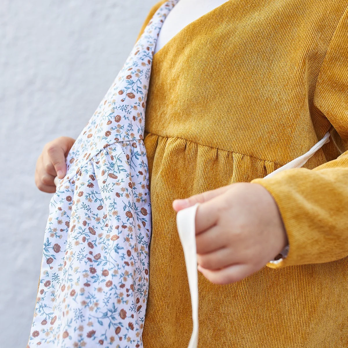 Dublin Cardigan or Dress Sewing Pattern - Baby 1M/4Y - Ikatee - Image 5