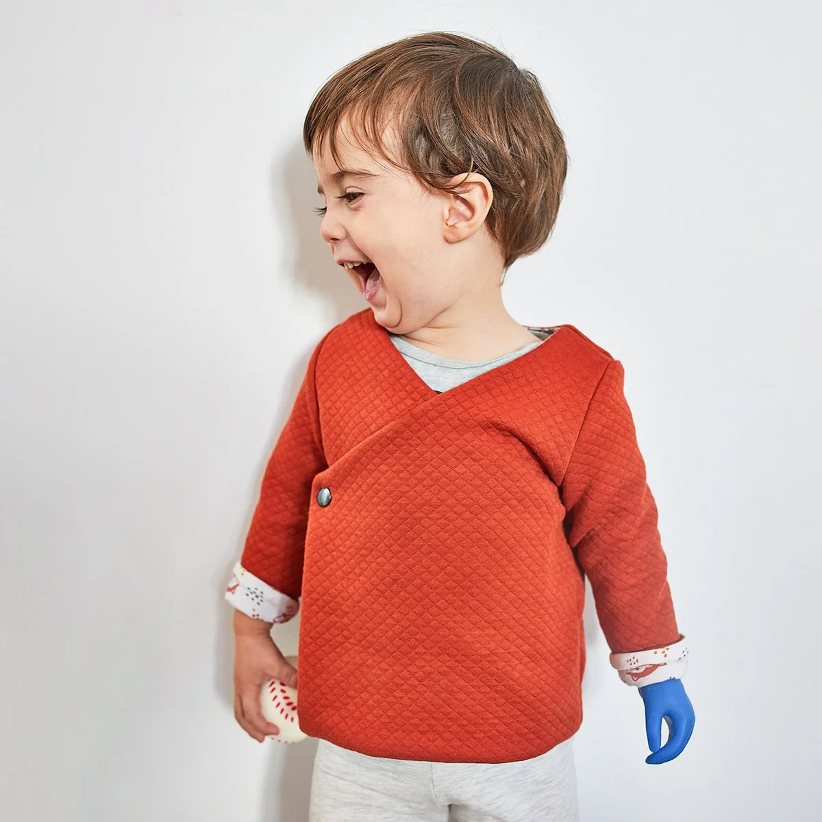 Dublin Cardigan or Dress Sewing Pattern - Baby 1M/4Y - Ikatee - Image 9
