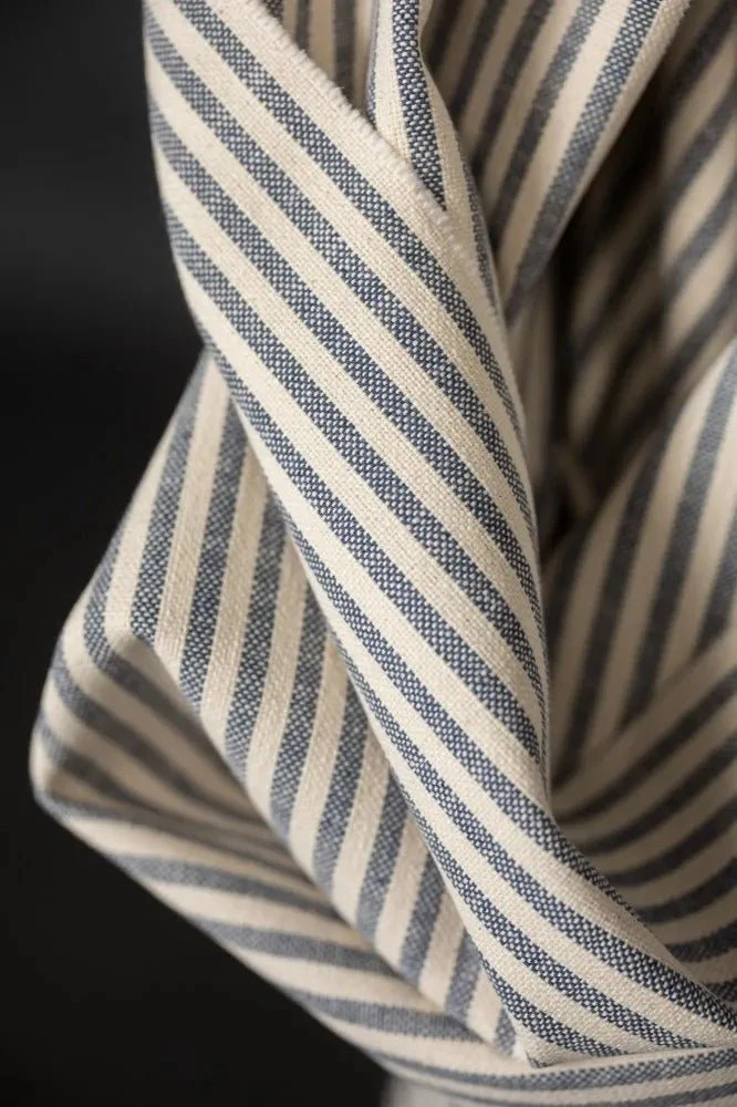 Dungeness Stripe 13oz Heavy Recycled Cotton Canvas - European Import - Merchant & Mills - Image 3