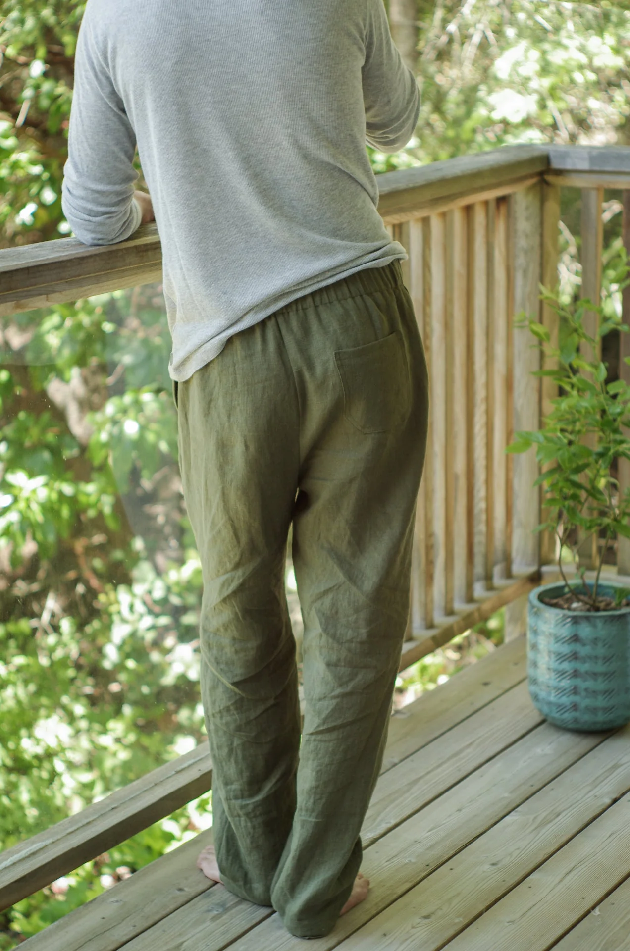 Eastwood Pajamas Mens PDF Sewing Pattern - Thread Theory - Image 4