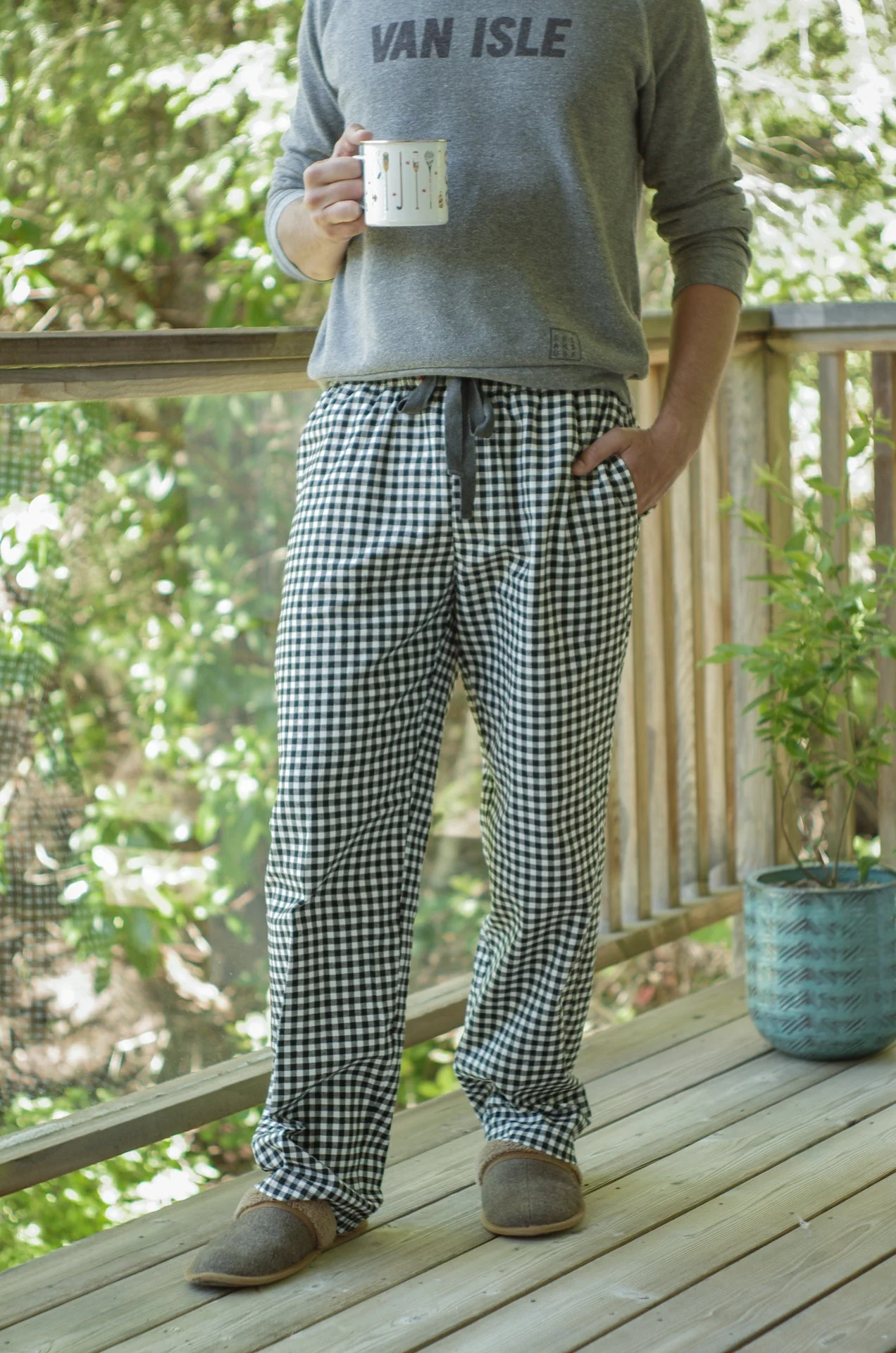 Eastwood Pajamas Mens PDF Sewing Pattern - Thread Theory - Image 7