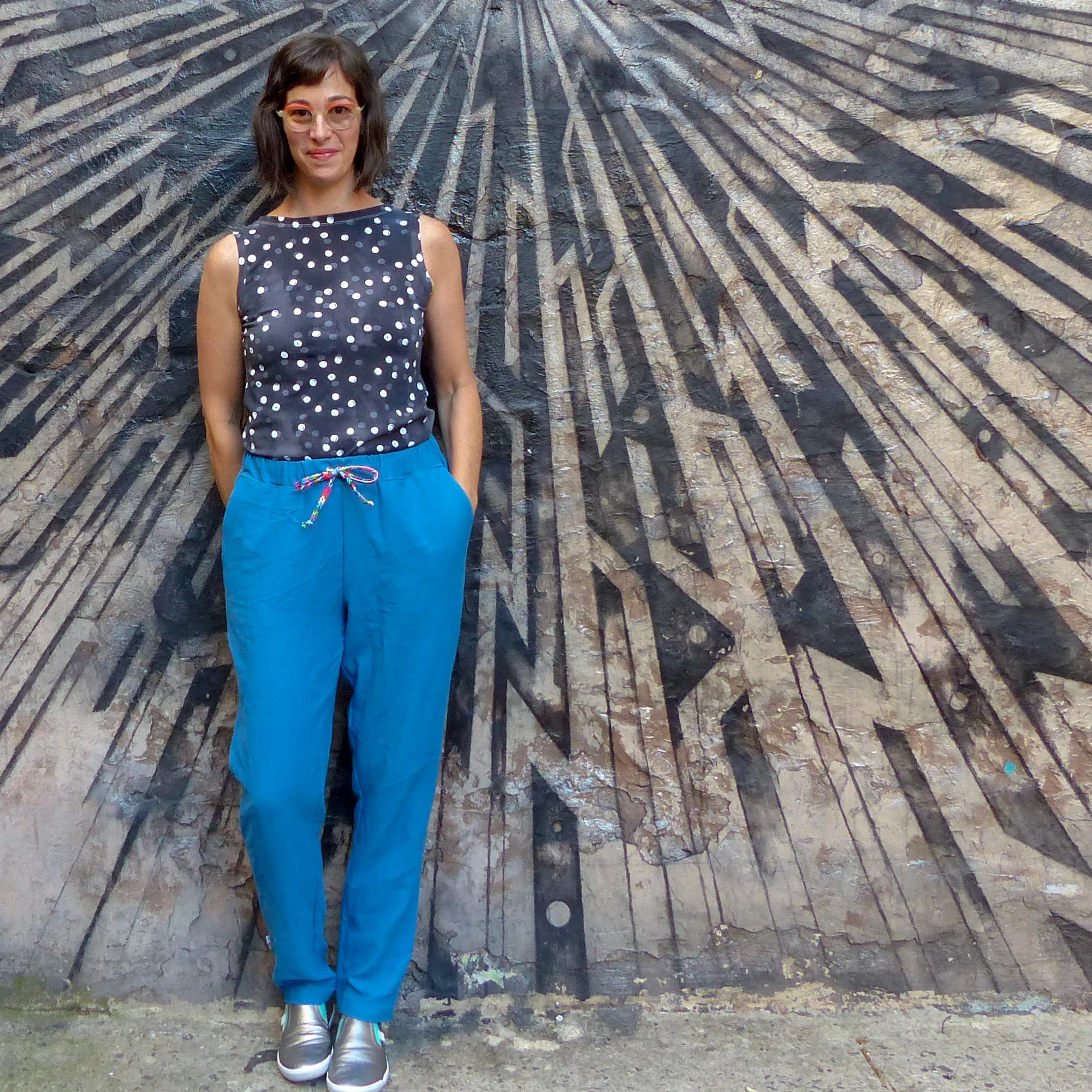 Easy Pants Womens Paper Pattern - Wardrobe by Me - Image 2