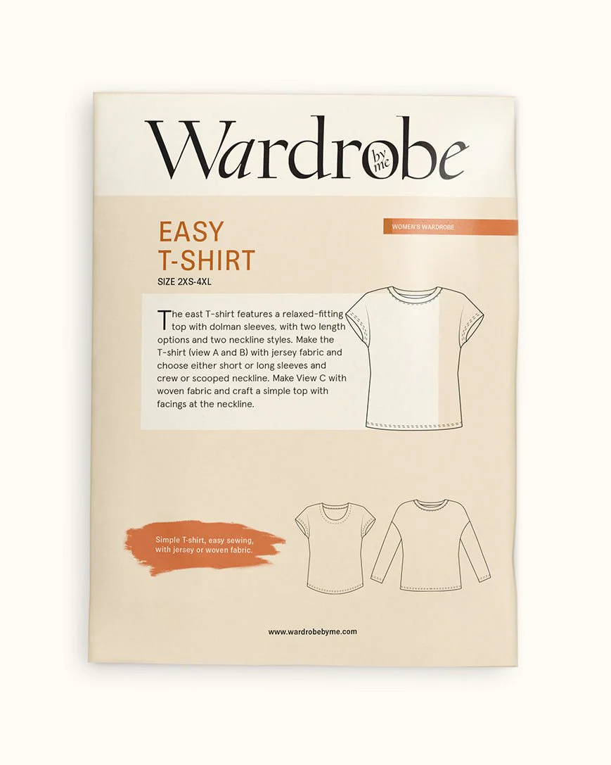 Easy T-Shirt Paper Pattern - Wardrobe by Me - Image 2