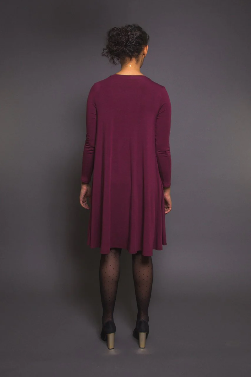 Ebony T-Shirt and Knit Dress Pattern - Closet Core Patterns - Image 12