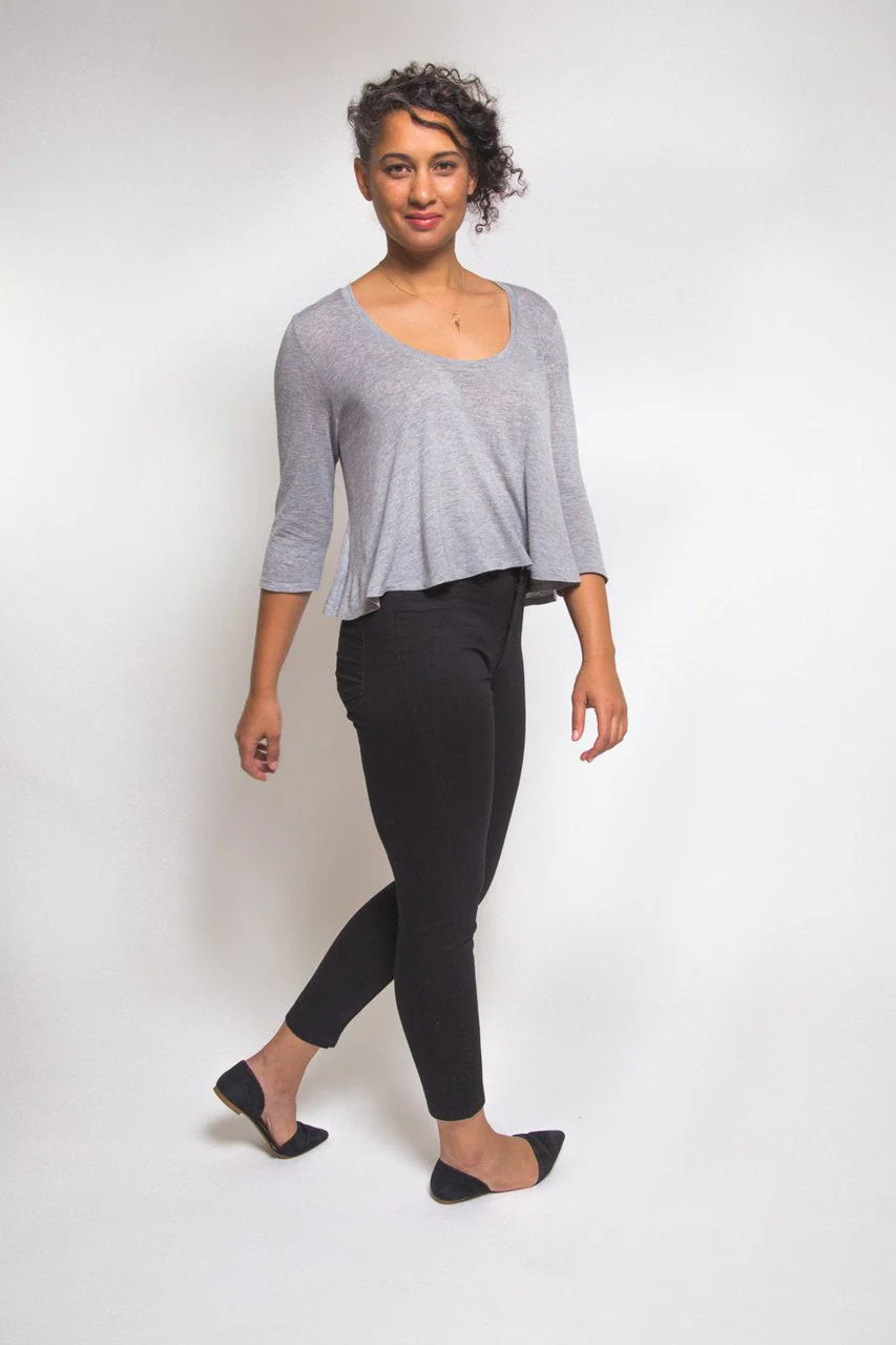 Ebony T-Shirt and Knit Dress Pattern - Closet Core Patterns - Image 8