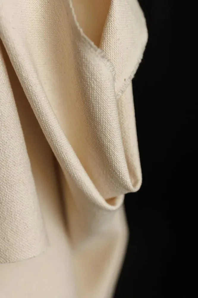 Ecru 13oz Heavy Recycled Cotton Canvas - European Import - Merchant & Mills - Image 2