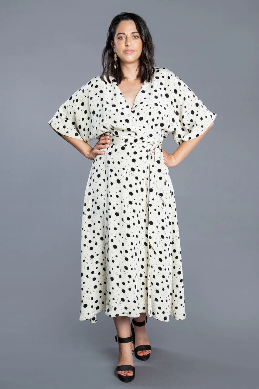 Elodie Wrap Dress Pattern - Closet Core Patterns - Image 6