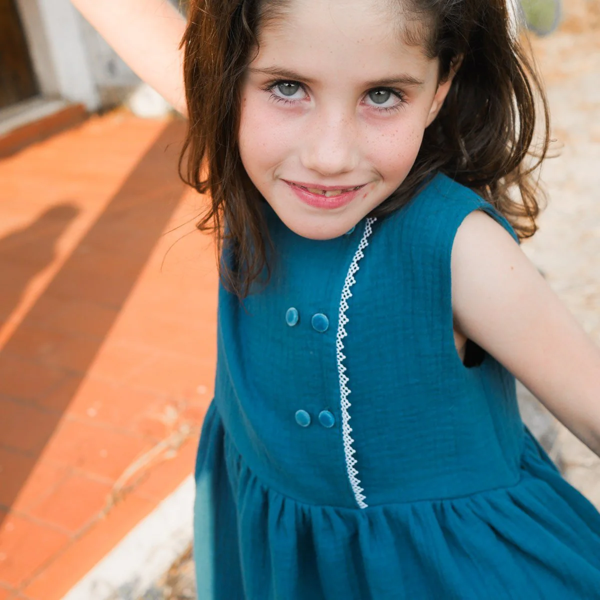 Elona Blouse and Dress Sewing Pattern - Girl 3/12Y - Ikatee - Image 13