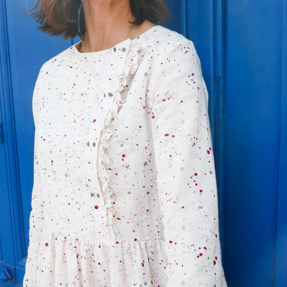 Elona Mum Blouse/Dress Sewing Pattern - Ladies 34/46 - Ikatee - Image 6