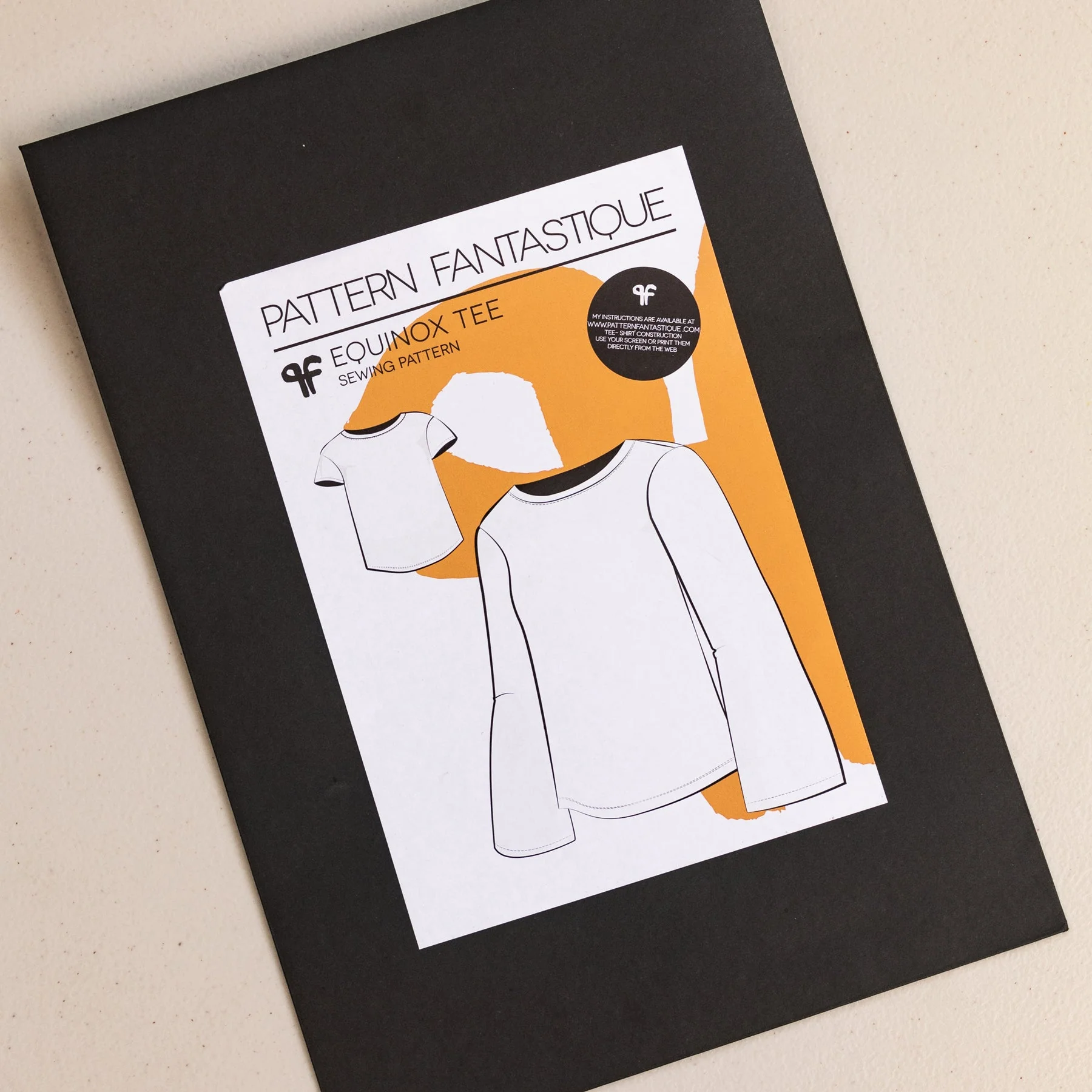Equinox Tee #204 - Sewing Pattern - Pattern Fantastique - Image 2