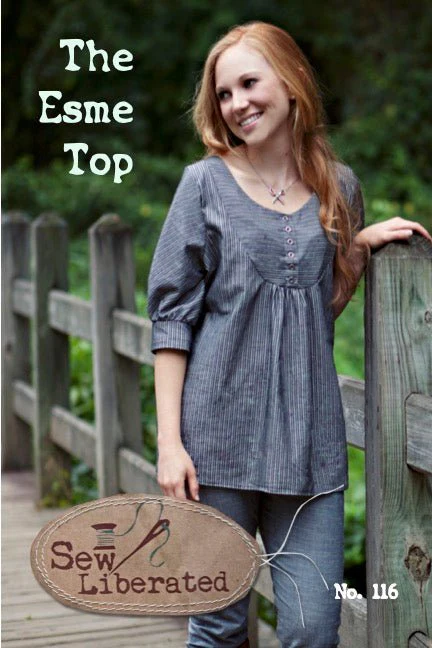 Esme Top Paper Pattern - Sew Liberated - Image 6