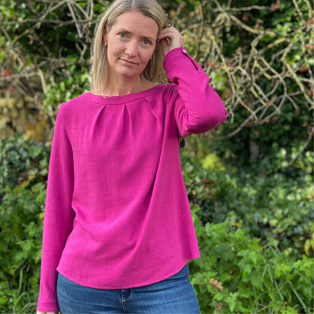 Esther Blouse Womens Paper Pattern - Wardrobe by Me - Image 9