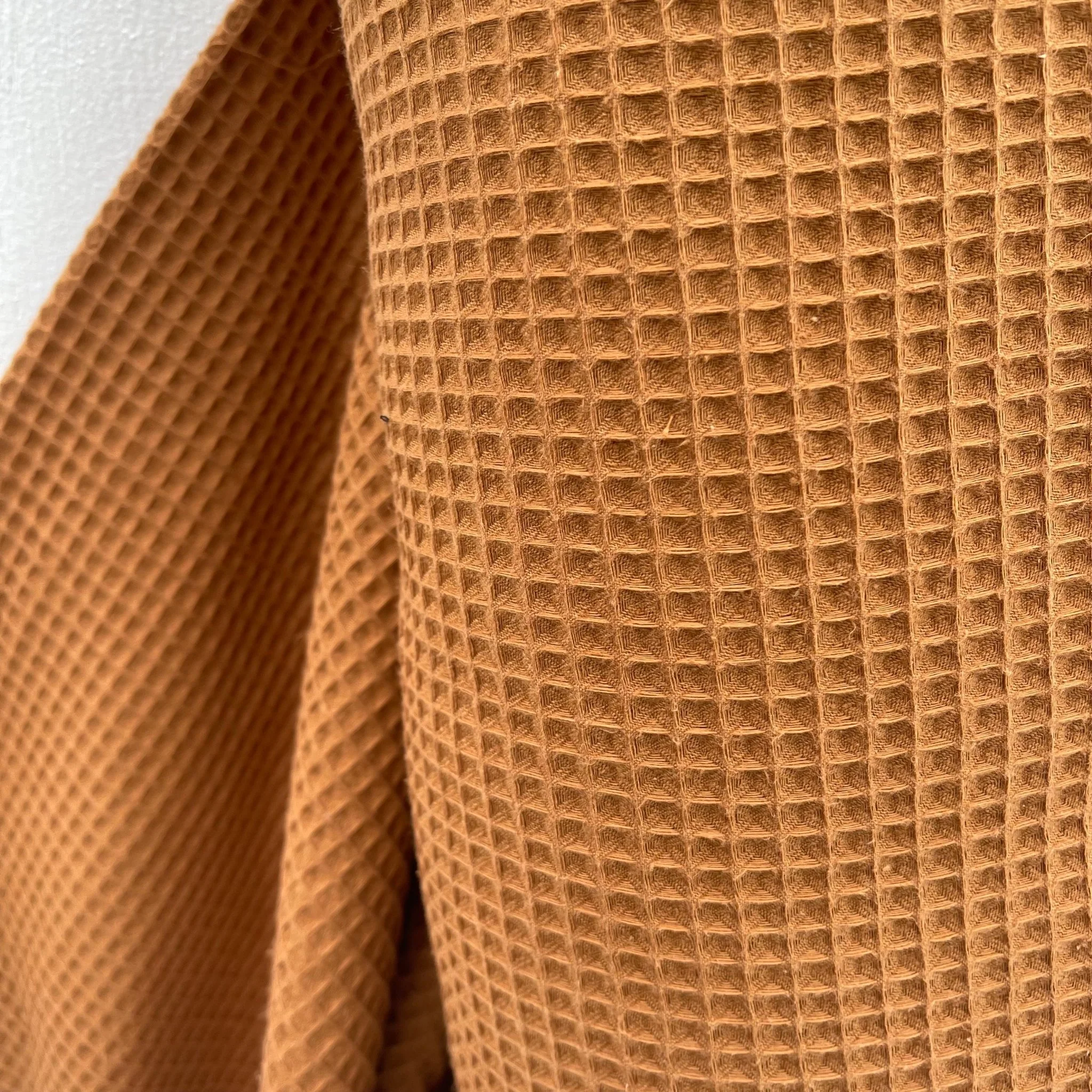 European Cotton Waffle - Oeko-Tex® - 1352 Light Camel