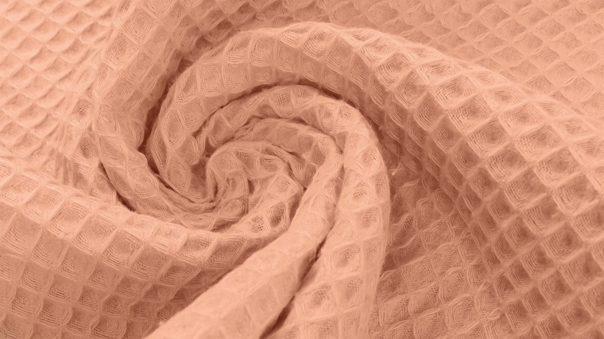 European Cotton Waffle - Oeko-Tex® - 1611 SALMON