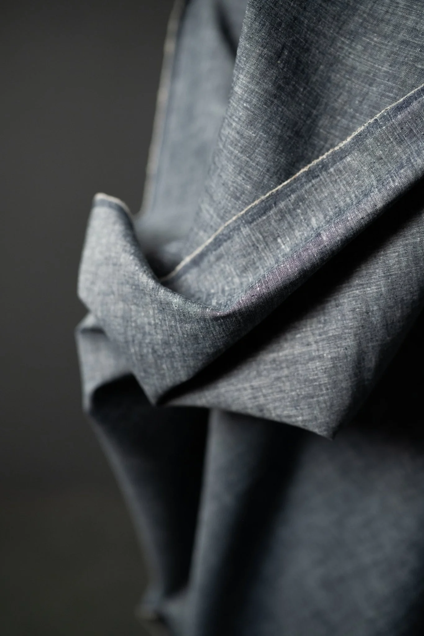 Everyday Hemp Organic Cotton Denim Chambray - Merchant & Mills - Image 3