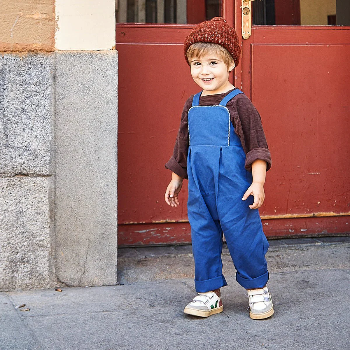 FARO Jumpsuit, Romper & Dress Paper Sewing Pattern - Baby 1M/24M - Ikatee - Image 3