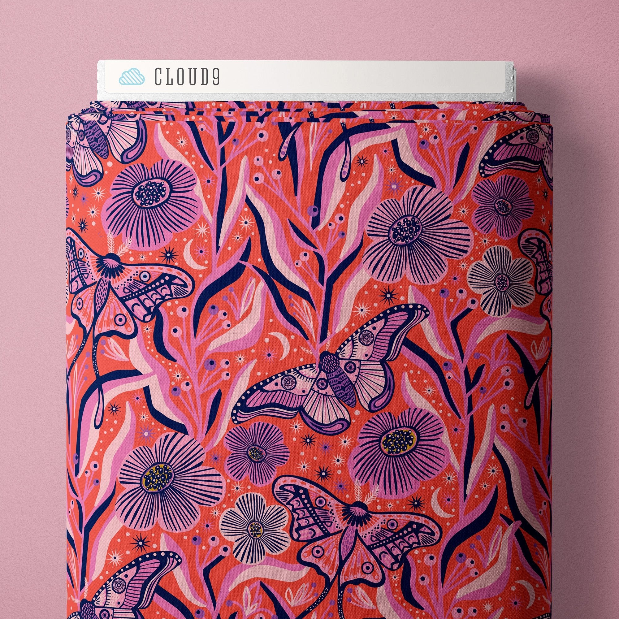 Fiery Nymphs - Wonder Jungle - Pip & Lo - Cloud 9 Fabrics - Poplin