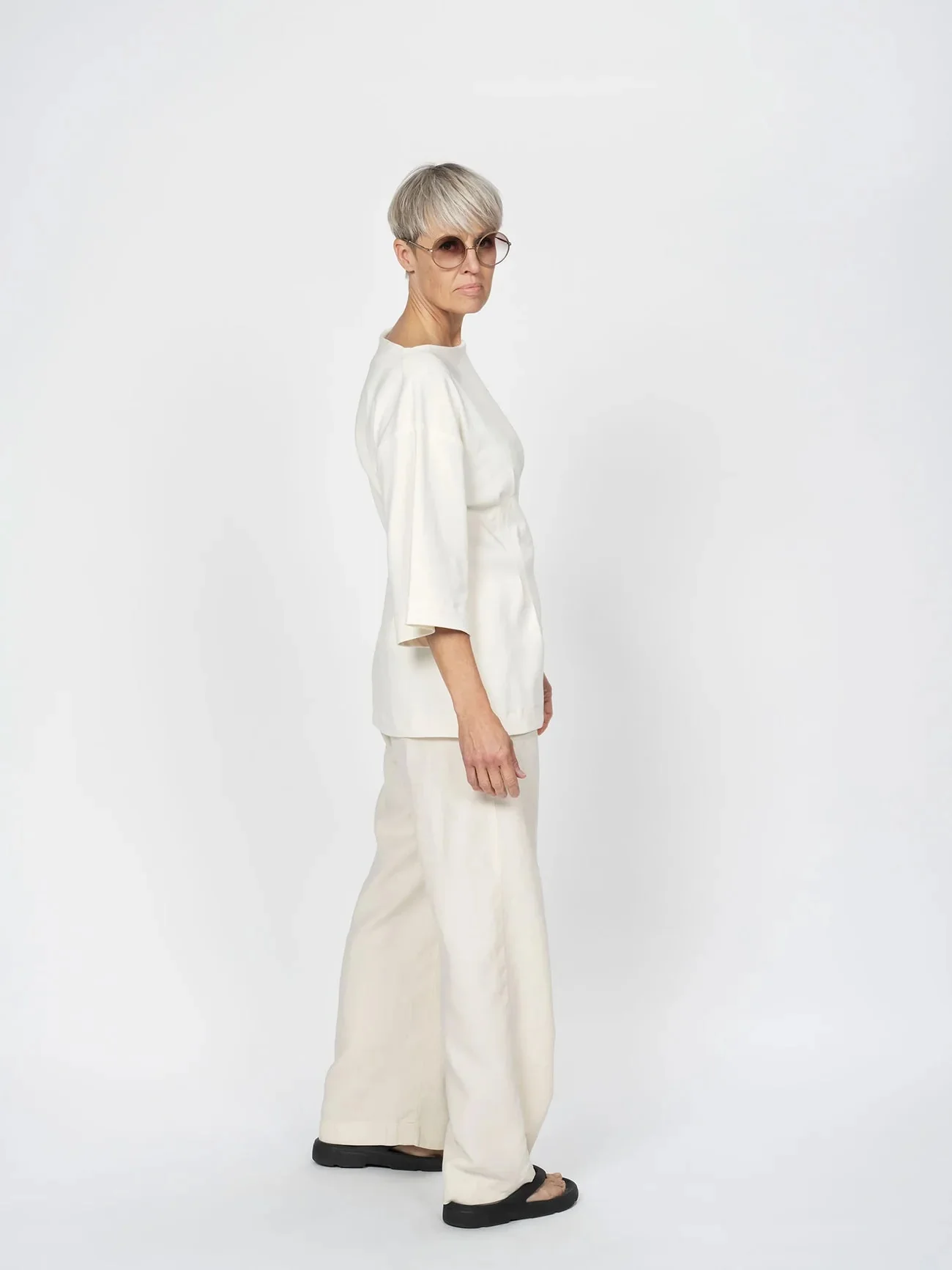 Fitted Waist T-Shirt Pattern - The Assembly Line -XS3XL - Image 4
