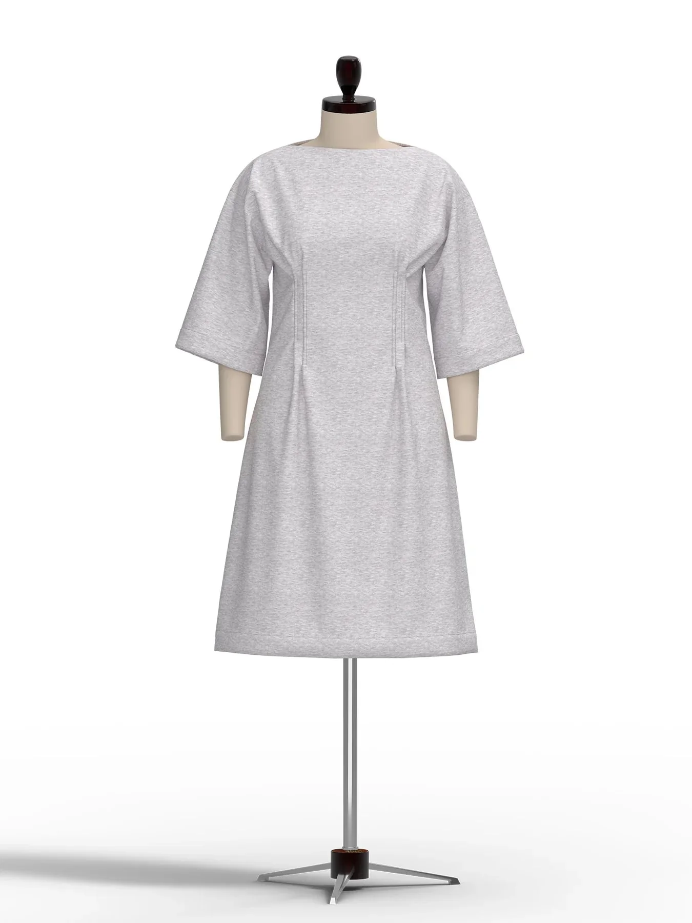 Fitted Waist T-Shirt Pattern - The Assembly Line -XS3XL - Image 6