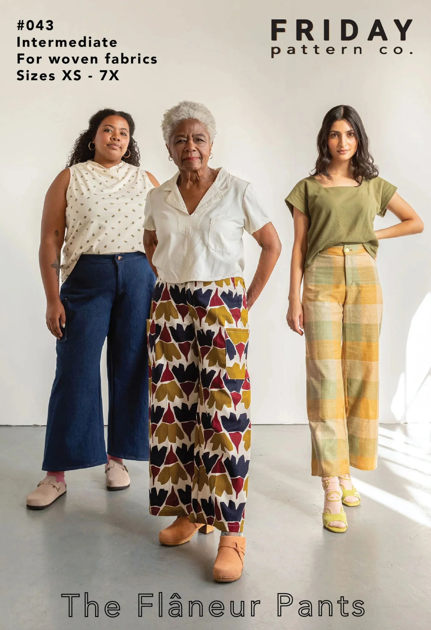 Flaneur Pants Pattern - Friday Pattern Company - Image 2