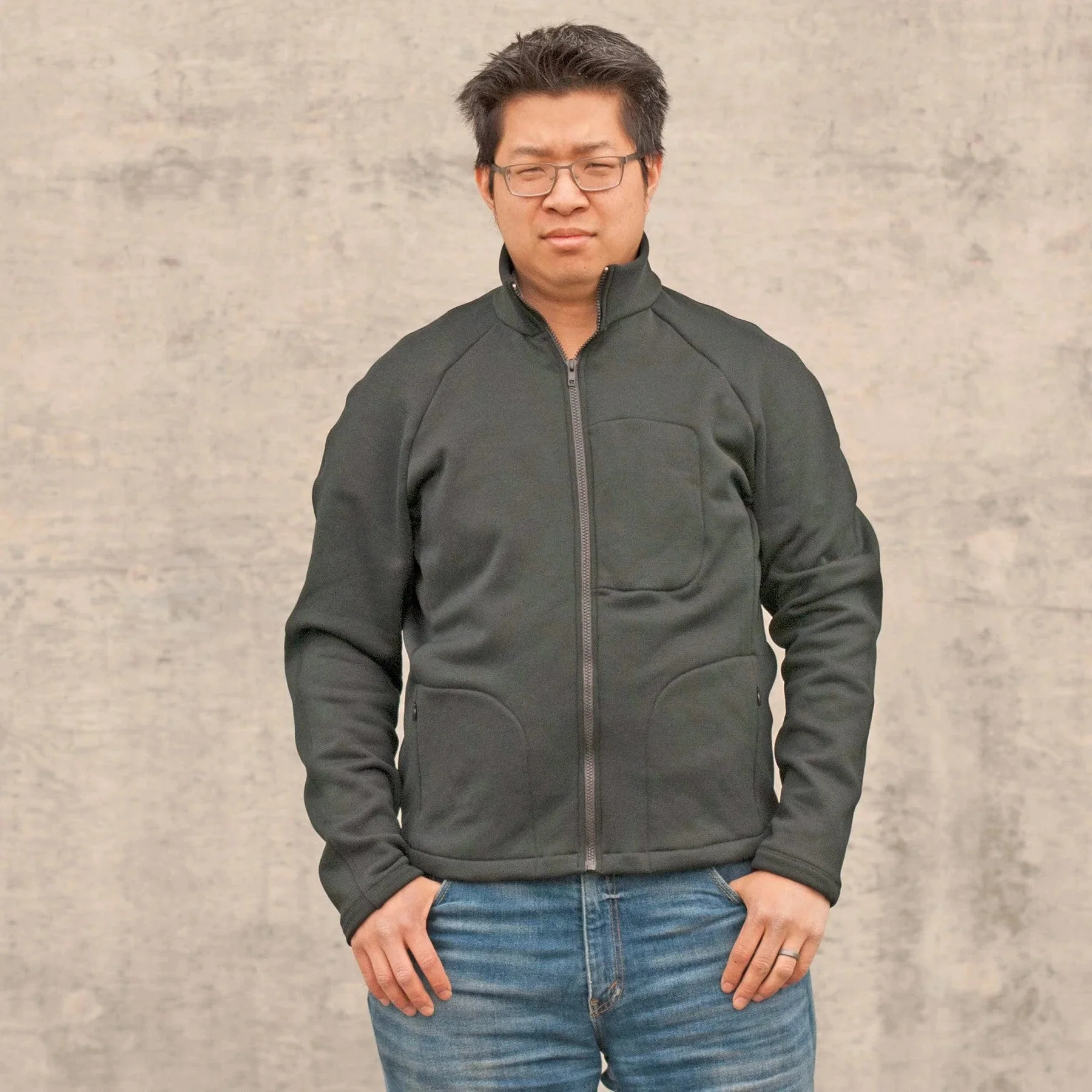 Fleece Jacket Mens Paper Pattern - Wardrobe by Me - Image 7