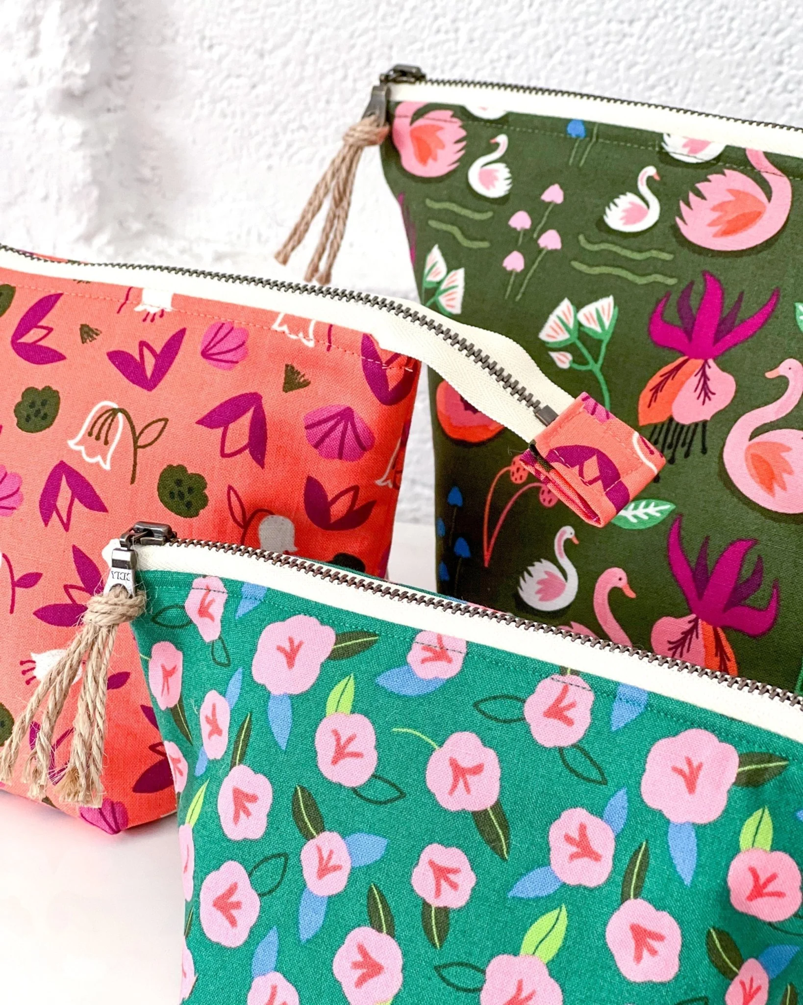 Floating Flora - Spring Riviere - Kate Merritt - Cloud 9 Fabrics - Poplin - Image 10