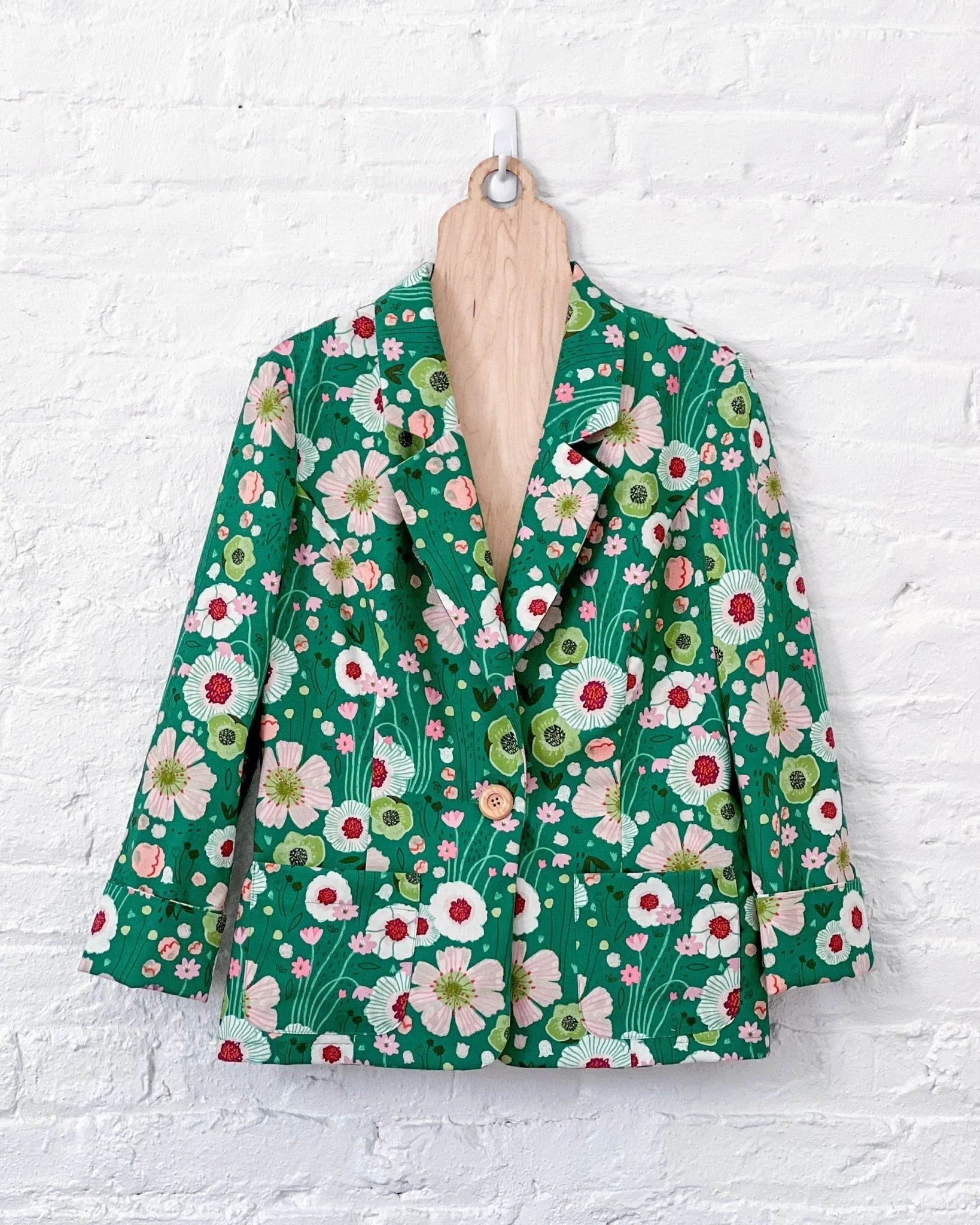 Floating Flora - Spring Riviere - Kate Merritt - Cloud 9 Fabrics - Poplin - Image 5