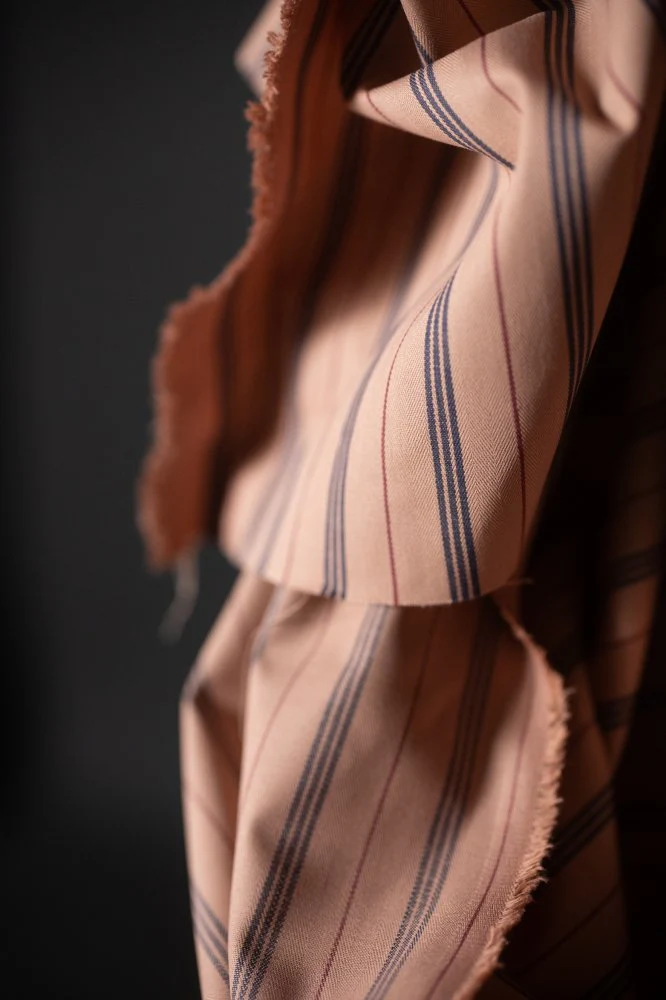 Flora Overdyed Organic Cotton Ticking - Merchant & Mills - Image 2