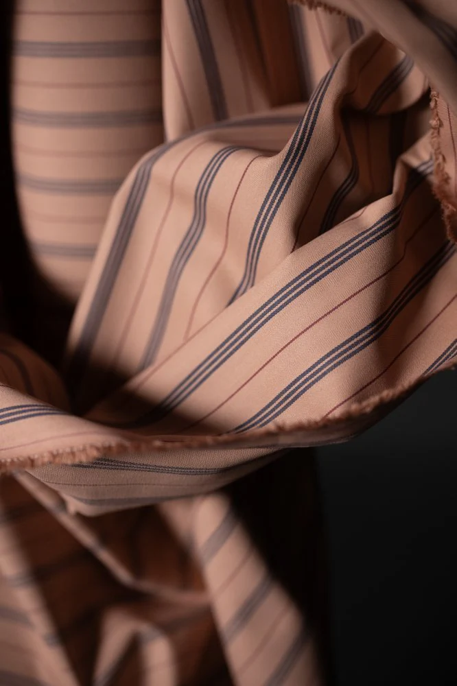 Flora Overdyed Organic Cotton Ticking - Merchant & Mills - Image 3