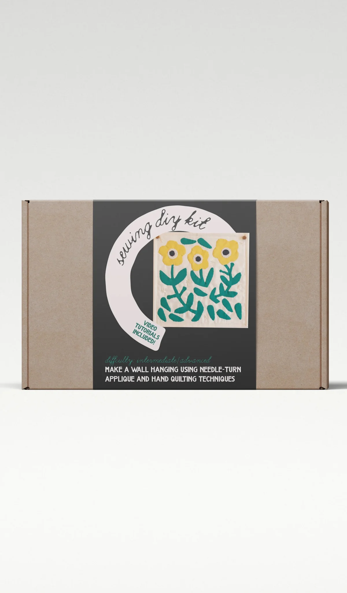 Floral Scene DIY Sewing Kit - It's All In The Stitch (3 Colours) - Image 5