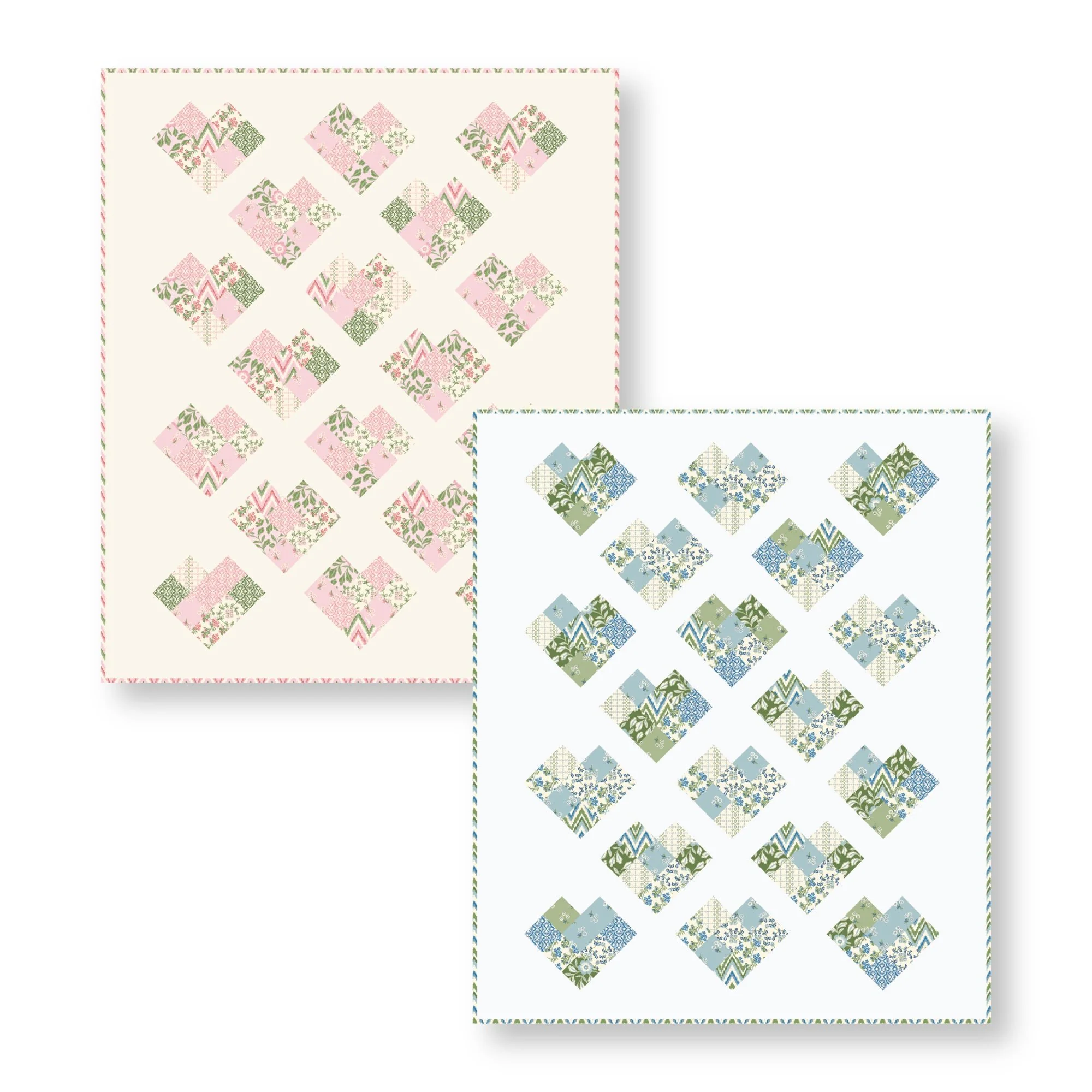 Antique Embroidery - Pink - Summer Garden - House Of Haricot - Cloud 9 Fabrics - Poplin - Image 8