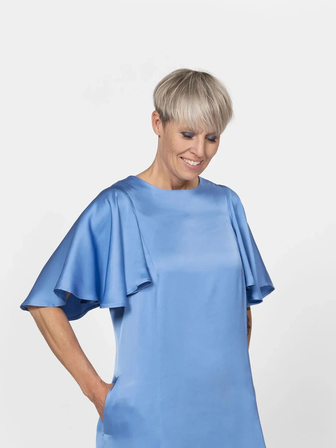 Flutter Sleeve Dress Pattern - The Assembly Line -XS3XL - Image 9