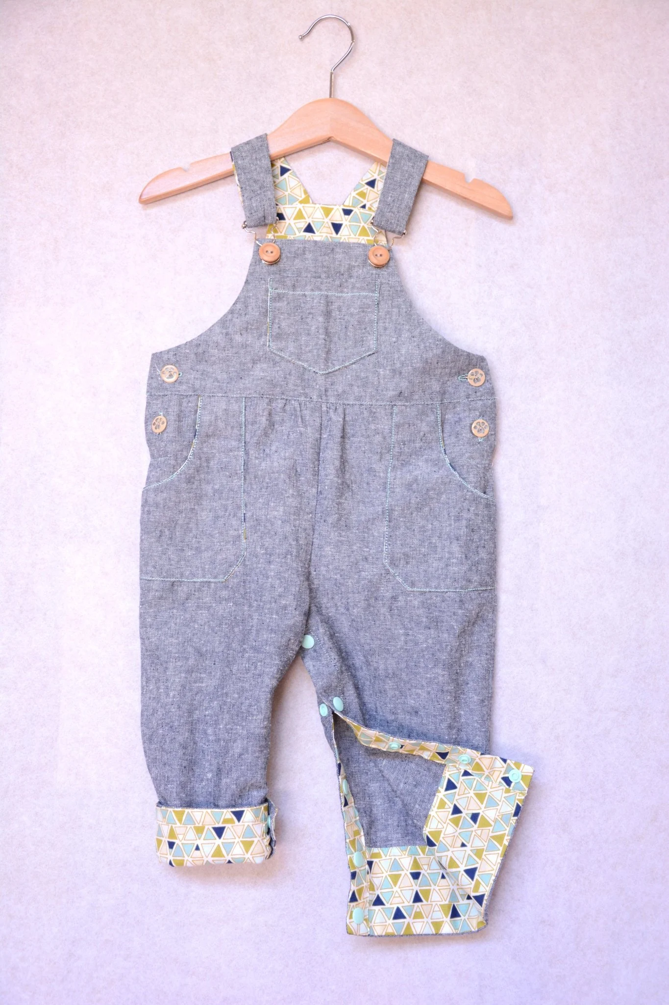 Frankie Dungarees & Dress (6mo-2years) - Kids Paper Sewing Pattern - Two Stitches Patterns - Image 10