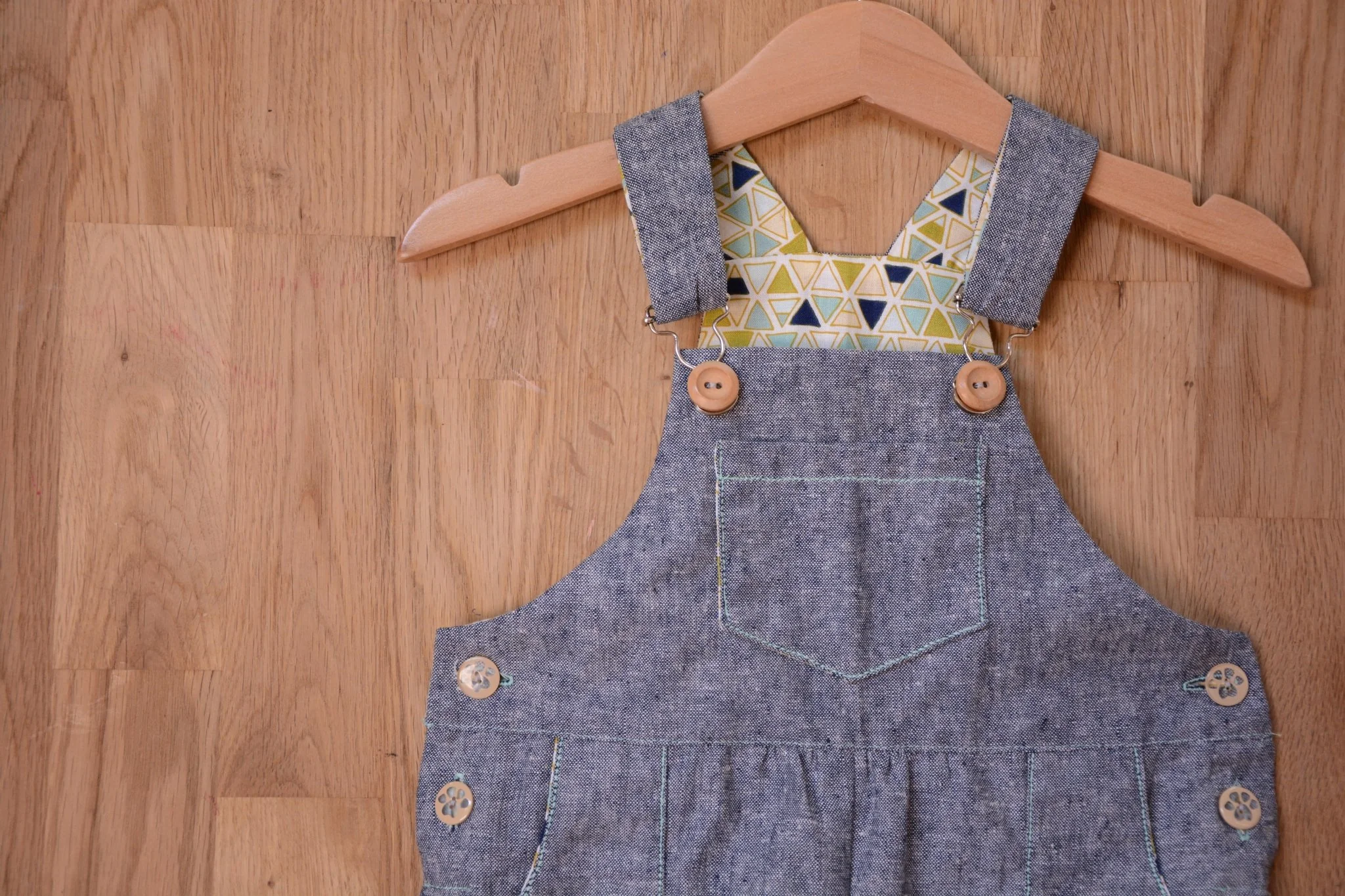 Frankie Dungarees & Dress (6mo-2years) - Kids Paper Sewing Pattern - Two Stitches Patterns - Image 8