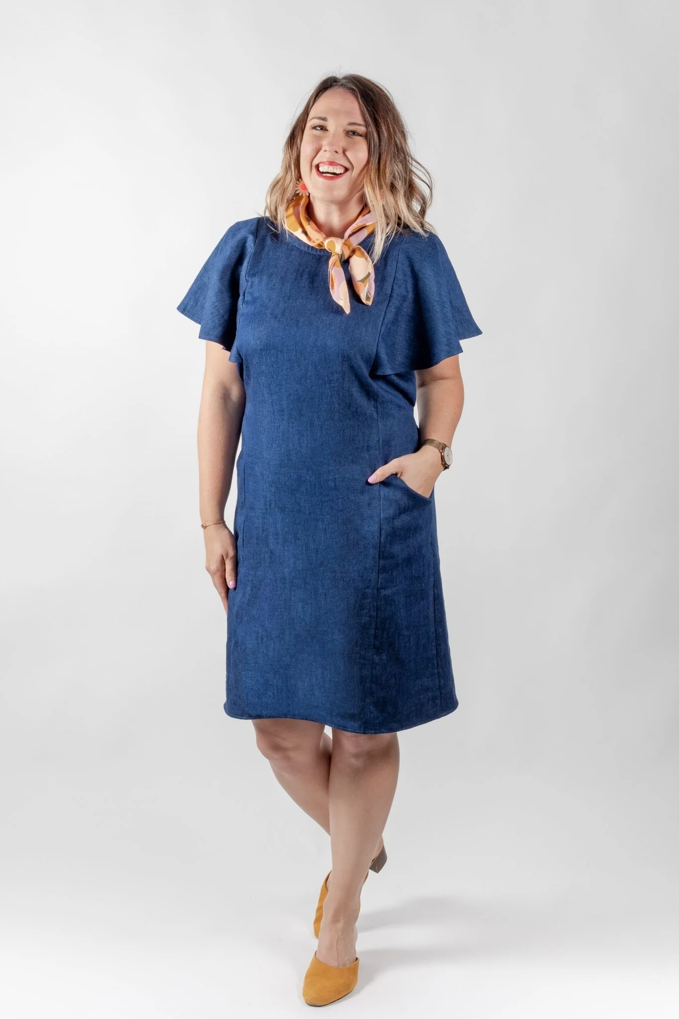 Frankie Shift Dress and Top - Paper Pattern - Sew to Grow - Image 36