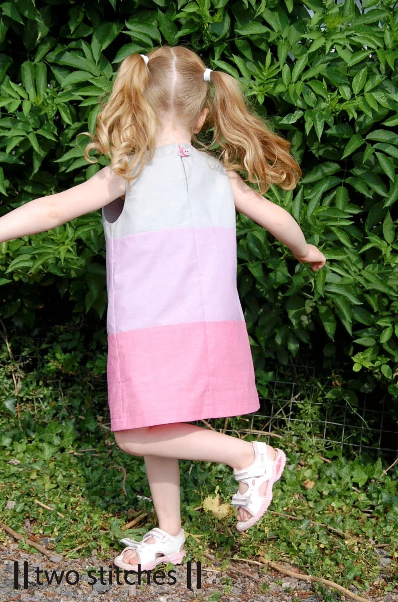 Frida Dress & Swing Top - Kids Paper Sewing Pattern - Two Stitches Patterns - Image 2