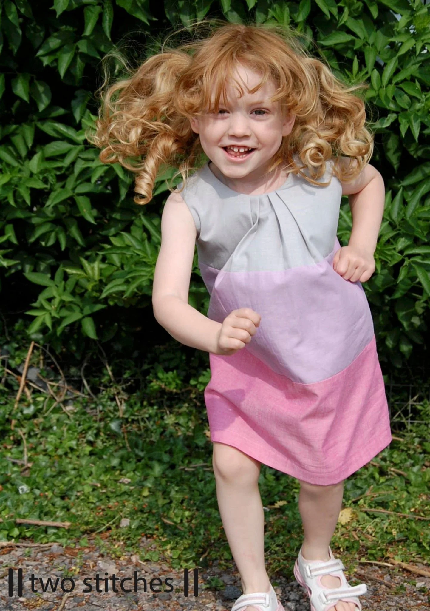 Frida Dress & Swing Top - Kids Paper Sewing Pattern - Two Stitches Patterns - Image 6