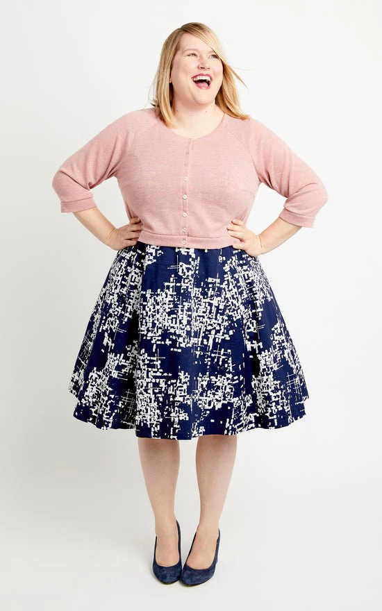 Fuller Cardigan Paper Pattern - Cashmerette - Image 4