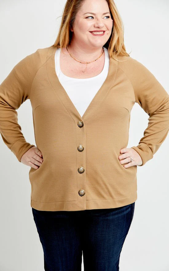 Fuller Cardigan Paper Pattern - Cashmerette - Image 5