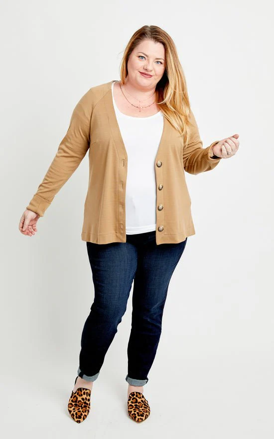 Fuller Cardigan Paper Pattern - Cashmerette - Image 7