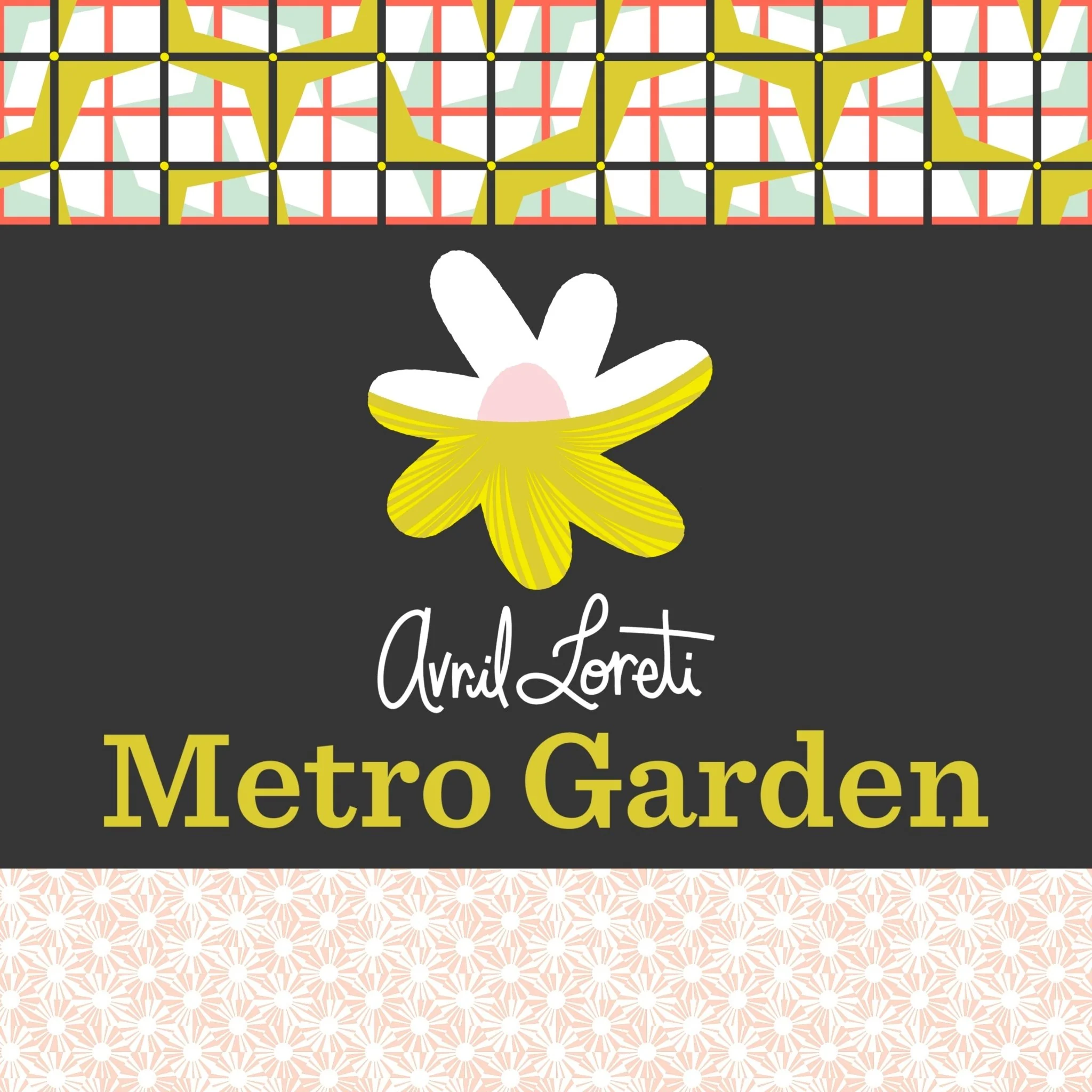 Games Night - Metro Garden by Avril Loreti - Cloud 9 Fabrics - Batiste - Image 4