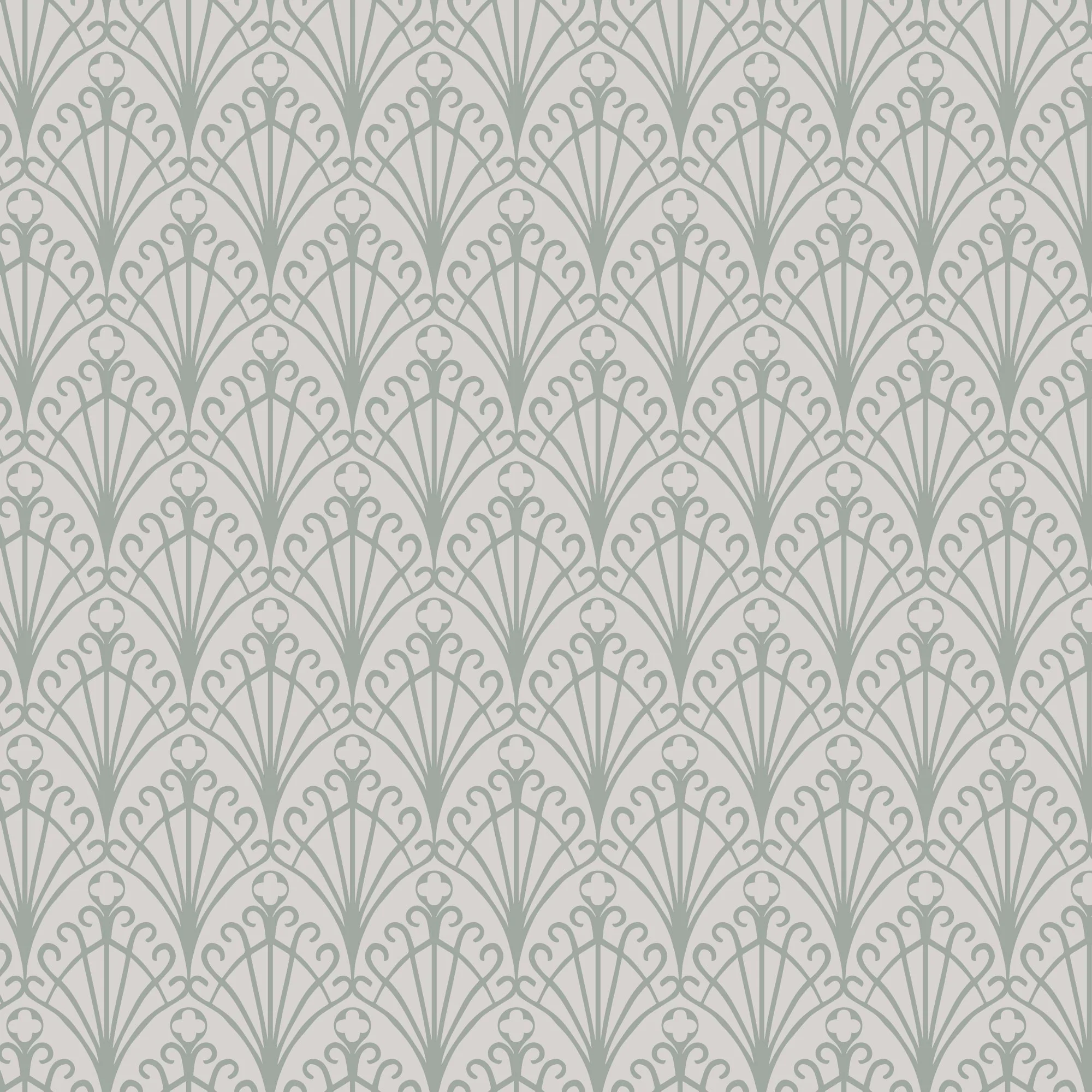 Garden Gate - Dusk - Twilight Reverie - Lisee Ree Designs - Cloud 9 Fabrics - Poplin - Image 3