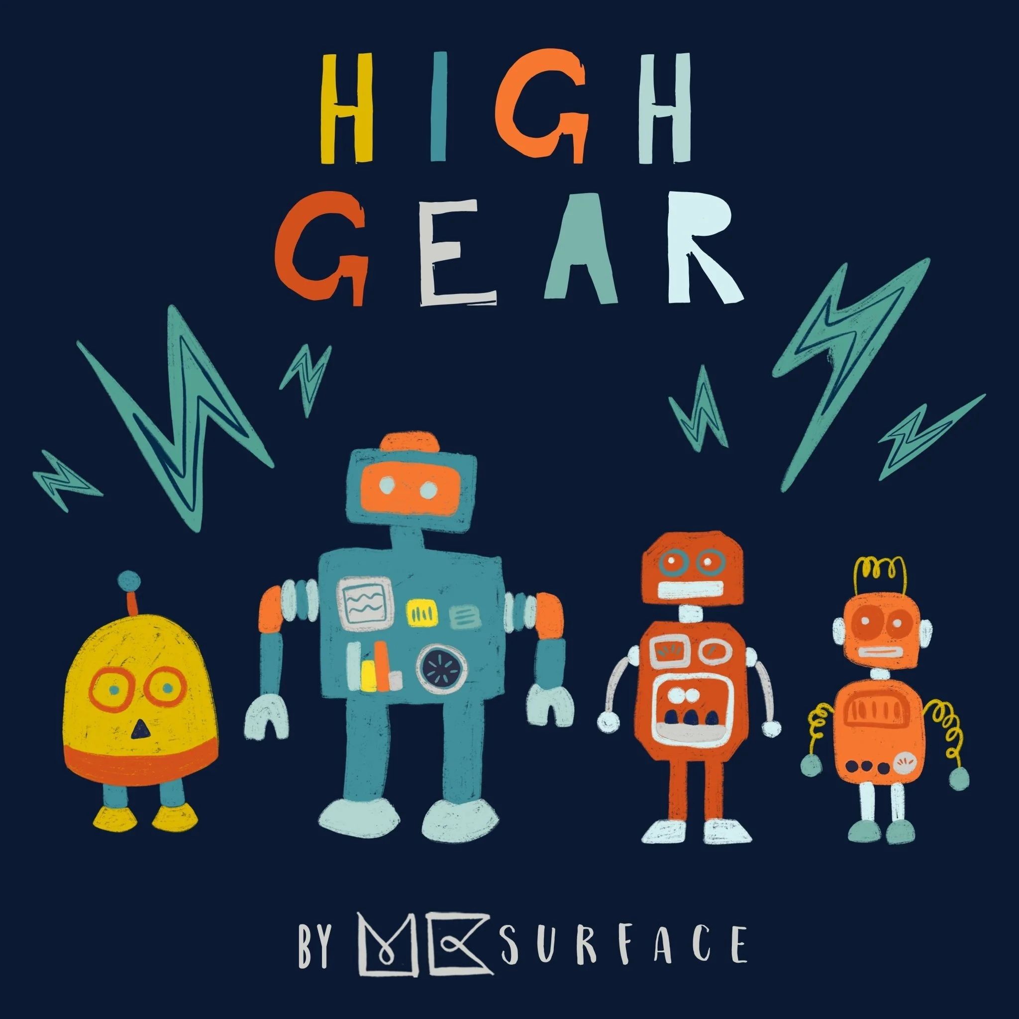 Gears - High Gear - MK Surface - Cloud 9 Fabrics - Poplin - Image 4