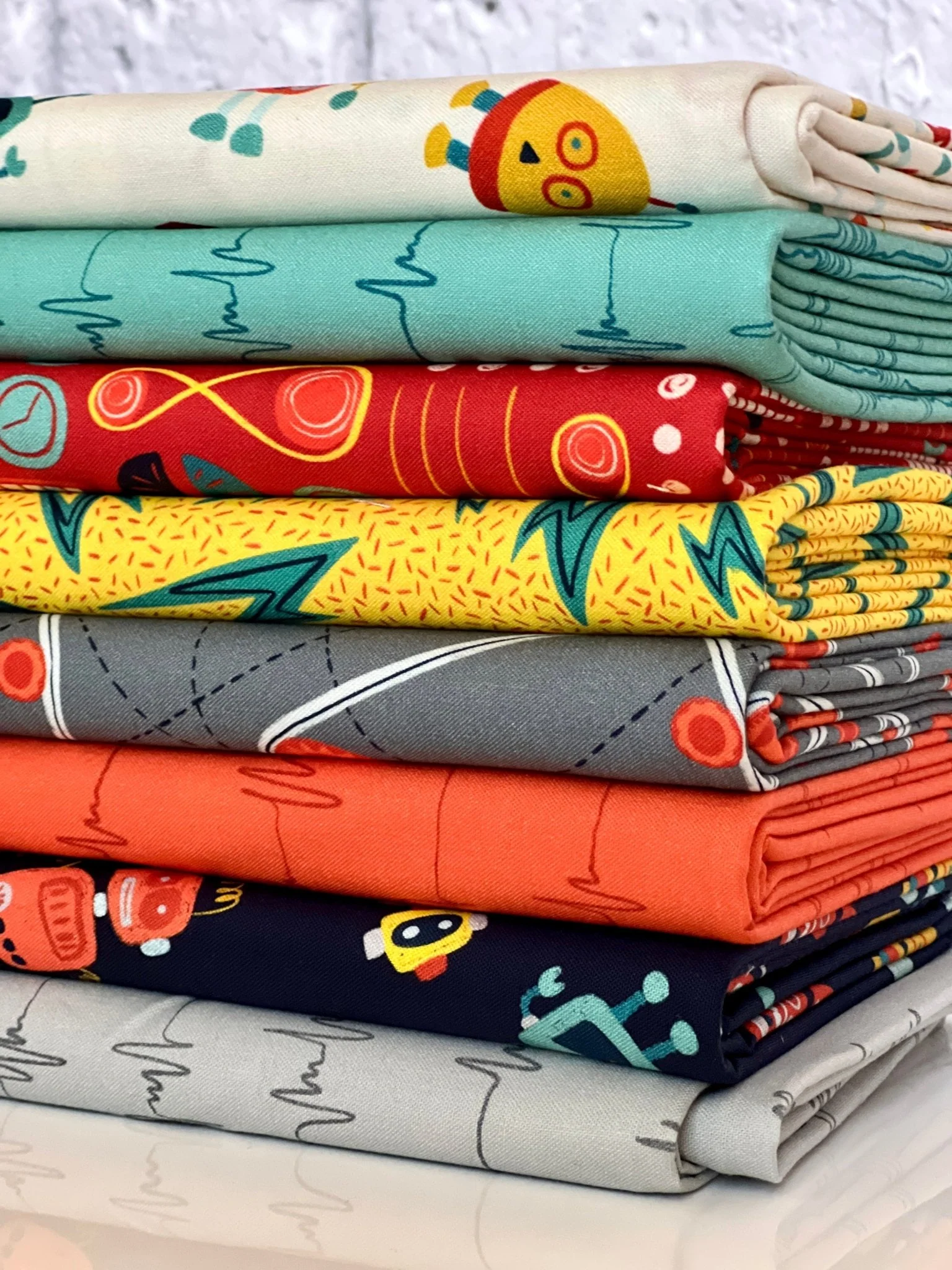 Gears - High Gear - MK Surface - Cloud 9 Fabrics - Poplin - Image 6
