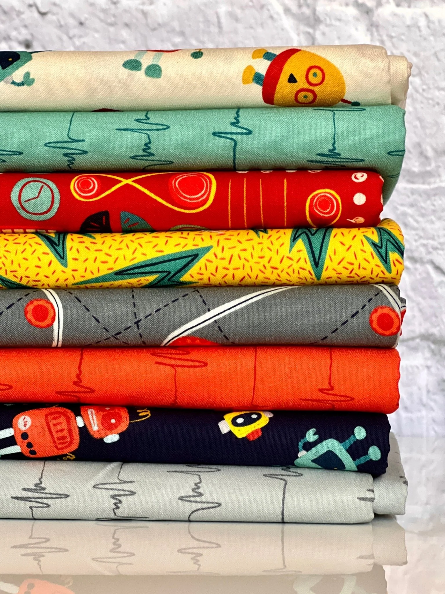 Gears - High Gear - MK Surface - Cloud 9 Fabrics - Poplin - Image 8