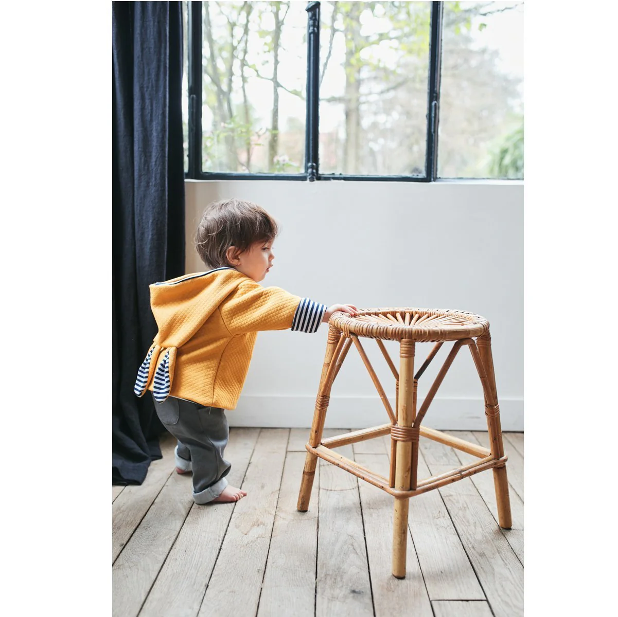 Grand'Ourse Cardigan & Jacket Sewing Pattern - Baby 6M/4Y - Ikatee - Image 11