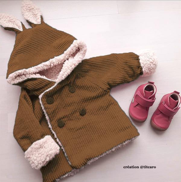Grand'Ourse Cardigan & Jacket Sewing Pattern - Baby 6M/4Y - Ikatee - Image 20
