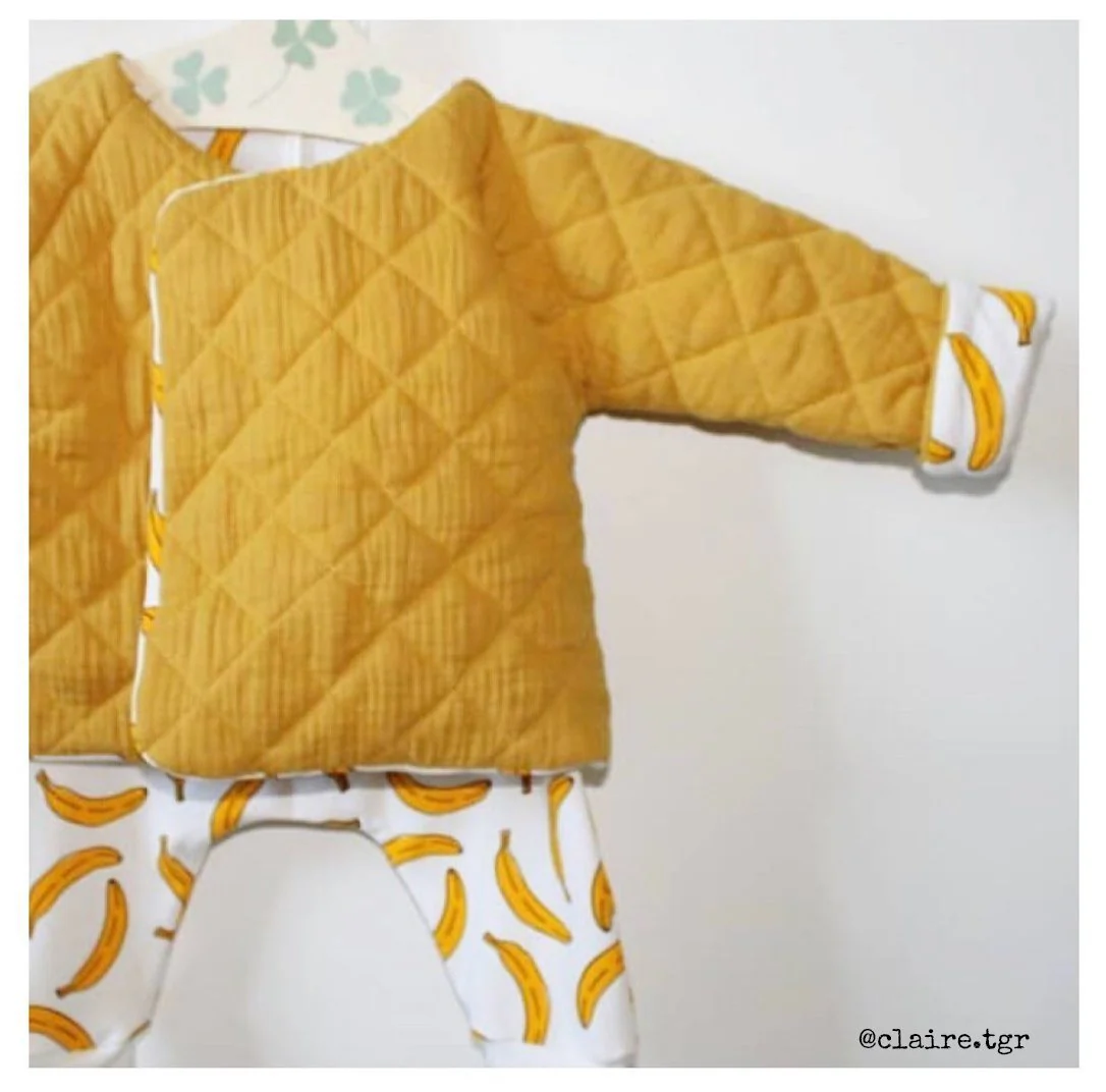Grand'Ourse Cardigan & Jacket Sewing Pattern - Baby 6M/4Y - Ikatee - Image 8