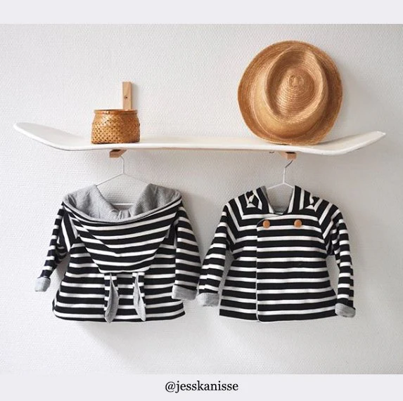 Grand'Ourse Cardigan & Jacket Sewing Pattern - Baby 6M/4Y - Ikatee - Image 9